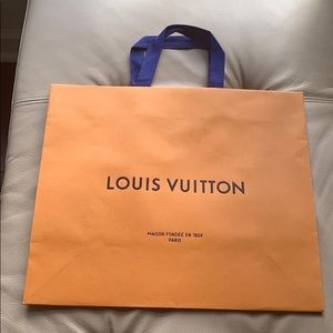 Authentic LV Shopping Bag